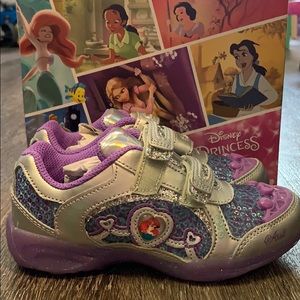 Disney Princess Ariel Stride Rite 10.5 Purple